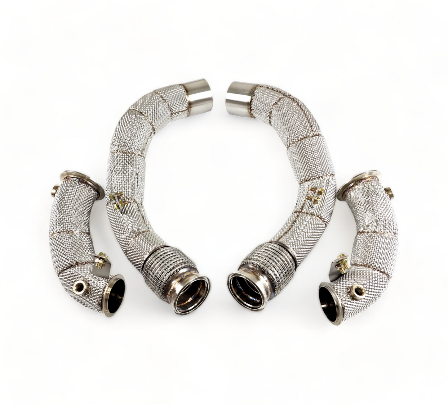 Heat-shielded Primary and Secondary Downpipes F90 M5 / F9X M8 S63TU4