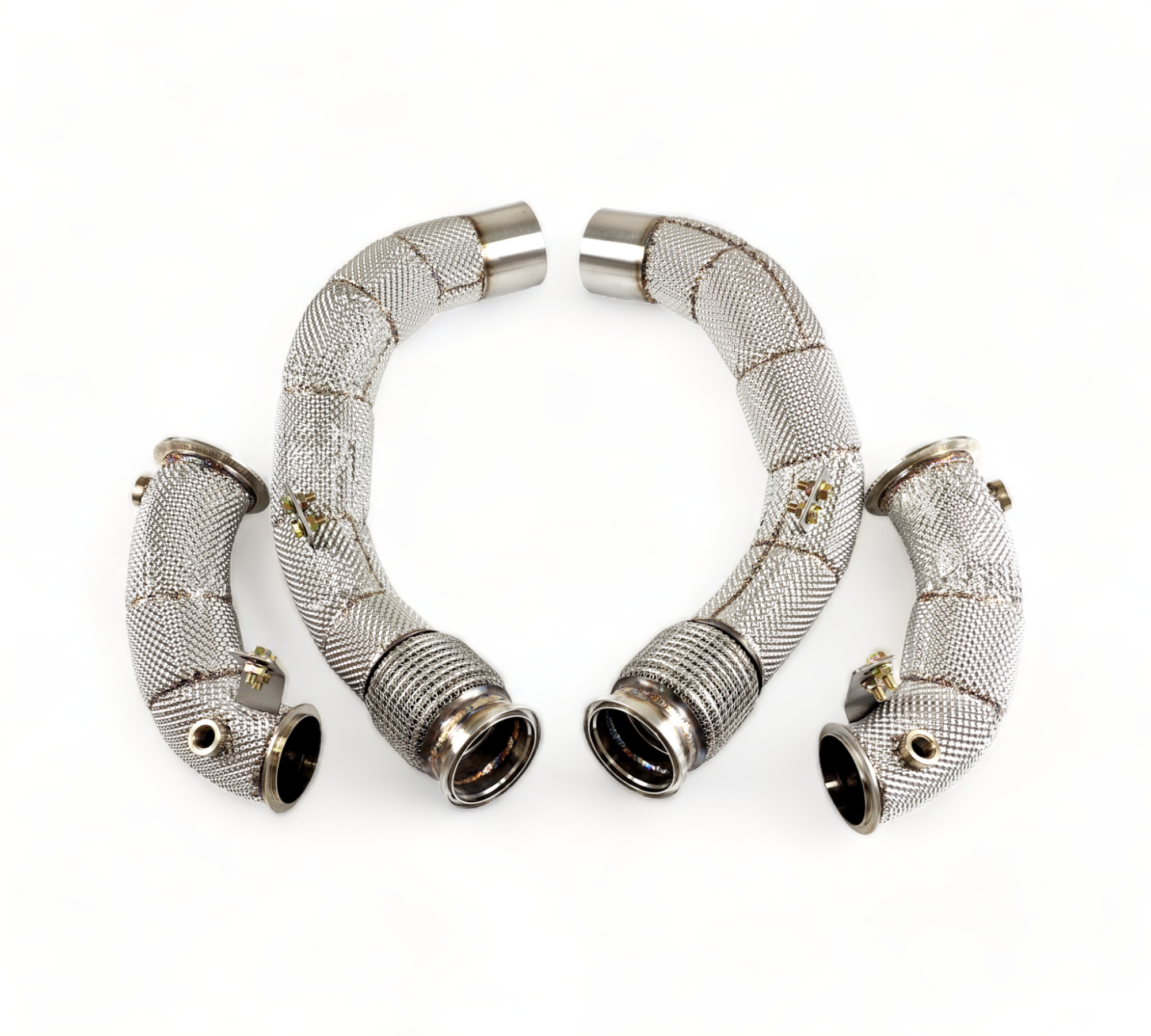 Heat-shielded Primary and Secondary Downpipes F90 M5 / F9X M8 S63TU4