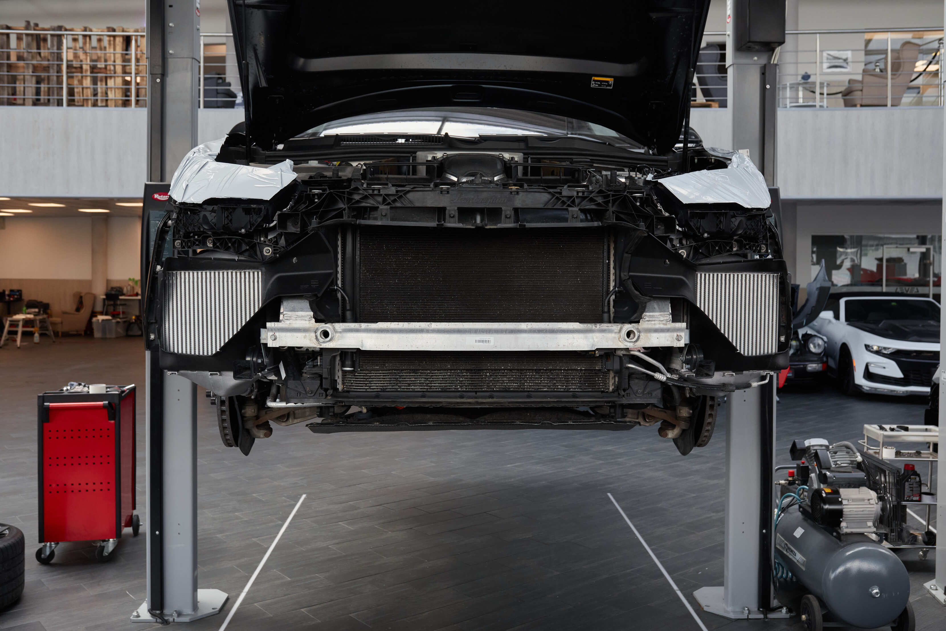 Audi RS Q8 Intercooler Kit with Air Ducts