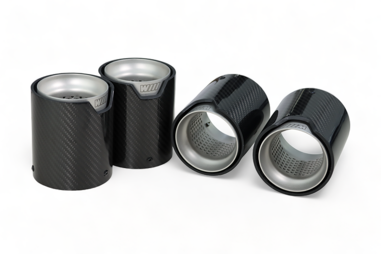 M Performance Brushed Metal Exhaust Tips F90 M5 / F9X M8