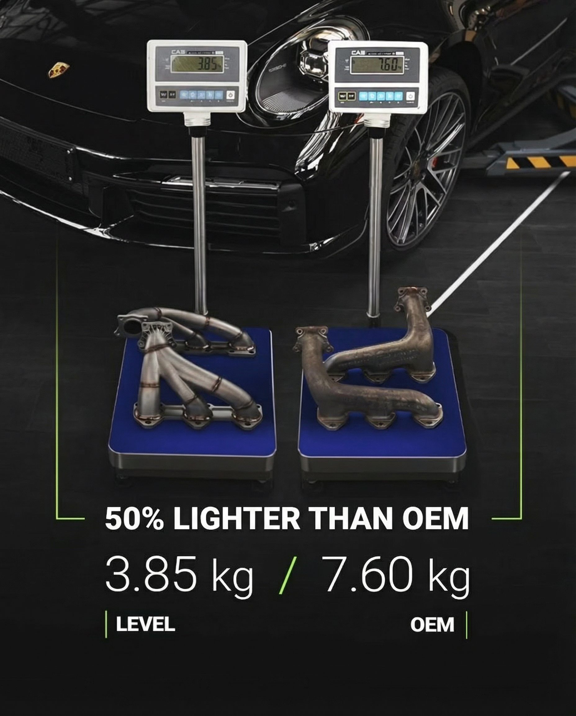 Porsche 911 (992) Performance Exhaust Manifold – Inconel 718