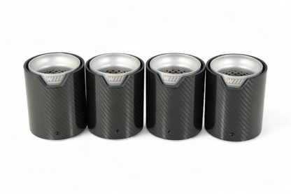 M Performance Brushed Metal Exhaust Tips F90 M5 / F9X M8