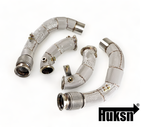 Heat-shielded Primary and Secondary Downpipes F90 M5 / F9X M8 S63TU4