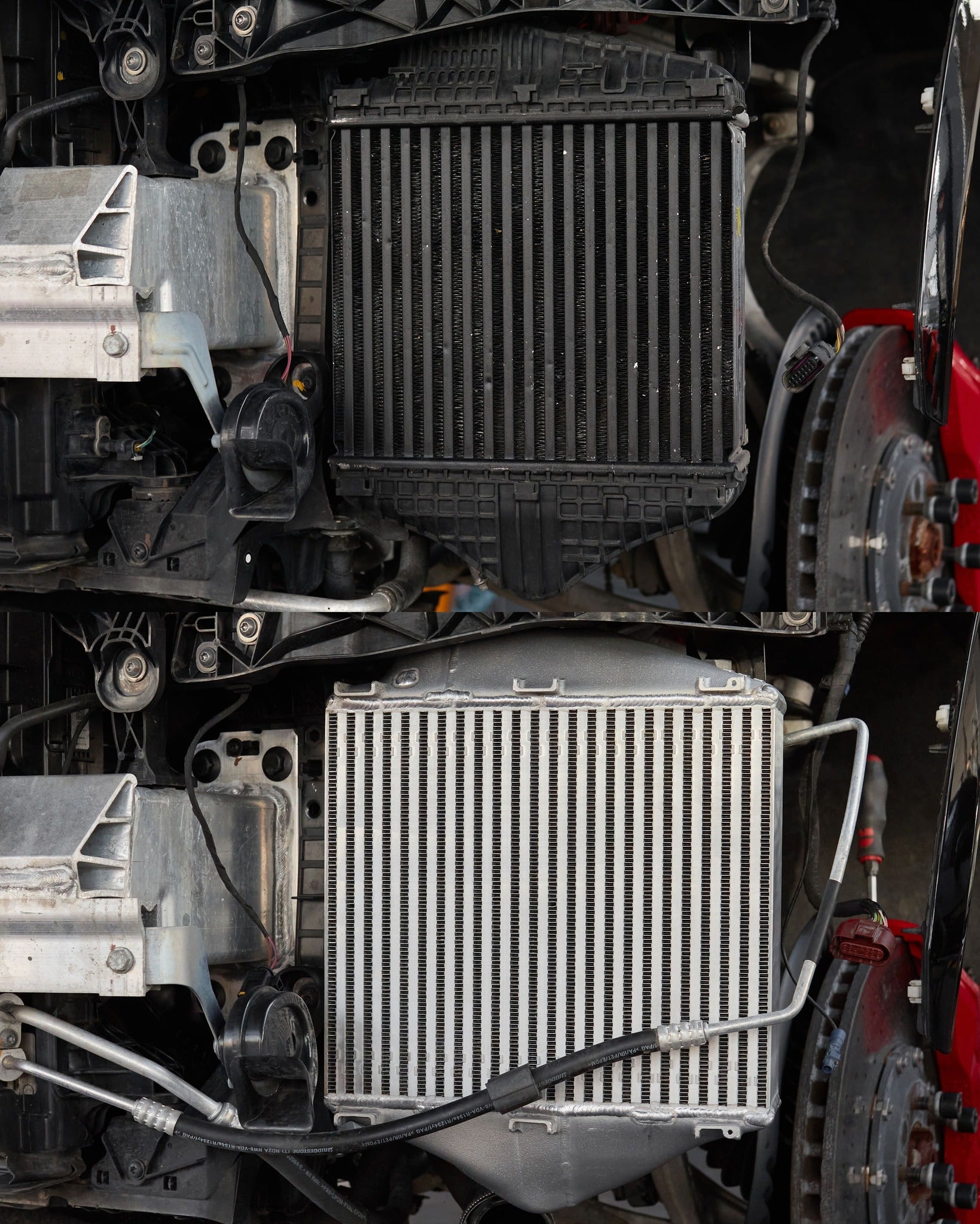 Audi RS Q8 Intercooler Kit with Air Ducts