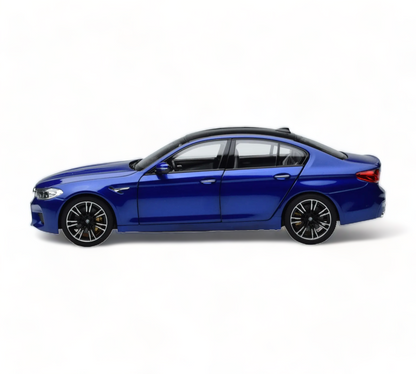 BMW M5 F90 Scale Model 1/18 Marina Bay Blue Pre-LCI