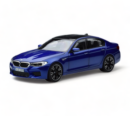 BMW M5 F90 Scale Model 1/18 Marina Bay Blue Pre-LCI