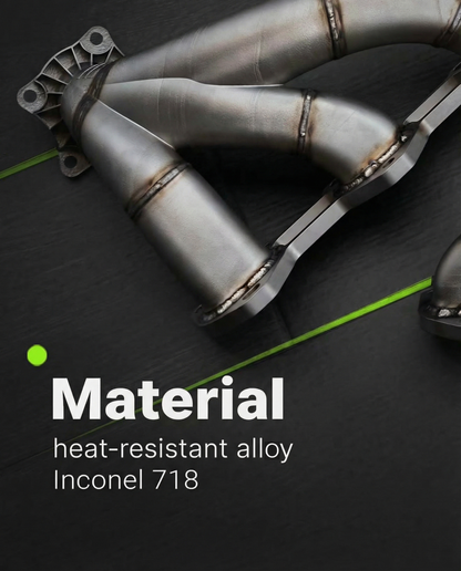 Porsche 911 (992) Performance Exhaust Manifold – Inconel 718